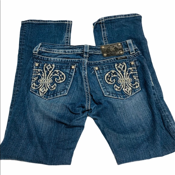 Miss Me Jeans Bootcut Sz 28x34 